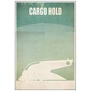Star Wars Slave I Cargo Hold Paper Giclee Print